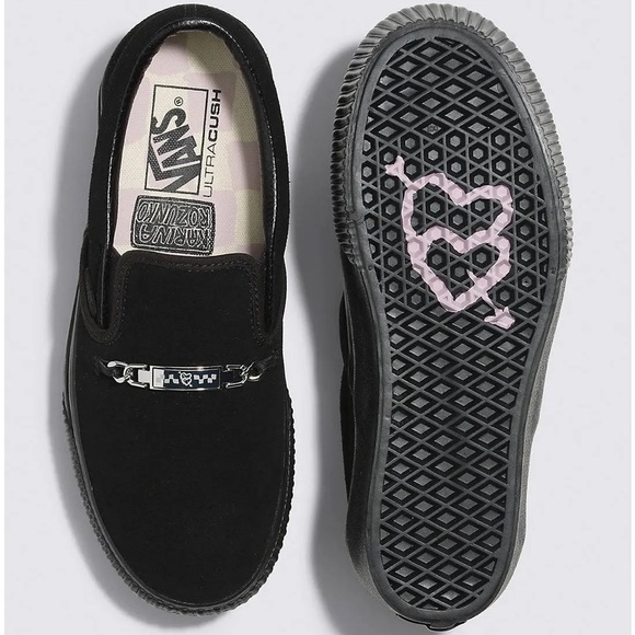 Karina Rozunko x Slip-on Platform Black Vans Limited Edition Women’s Size 6